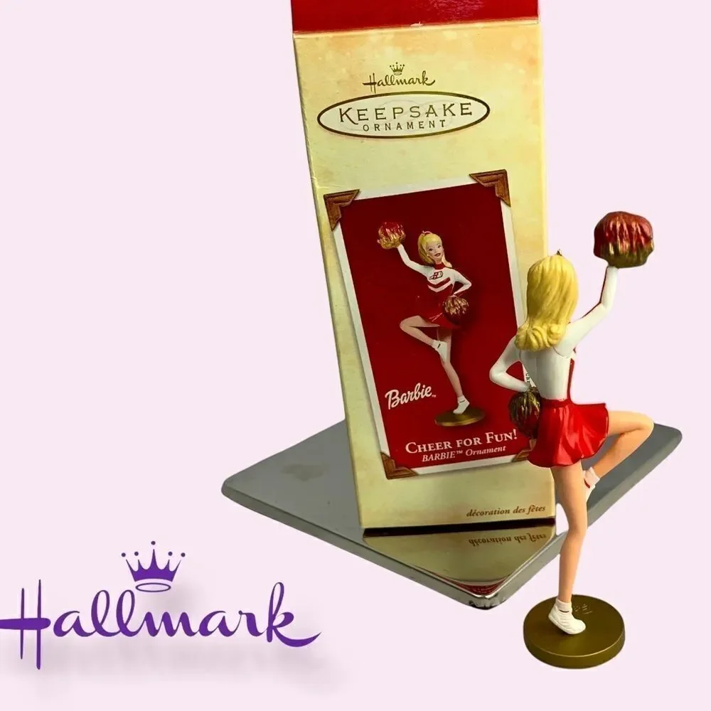 Hallmark Keepsake 2002 Cheer for Fun, Barbie
